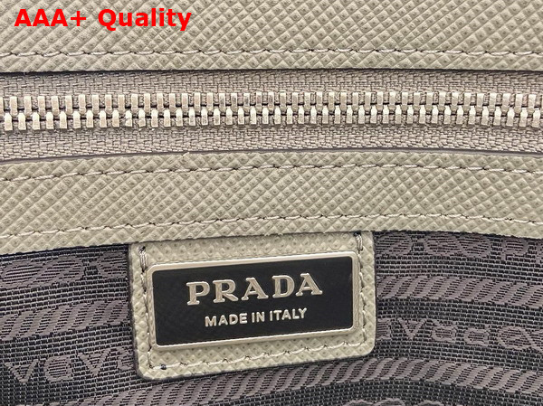 Prada Saffiano Leather Tote Bag in Clay Grey 2VG101 Replica