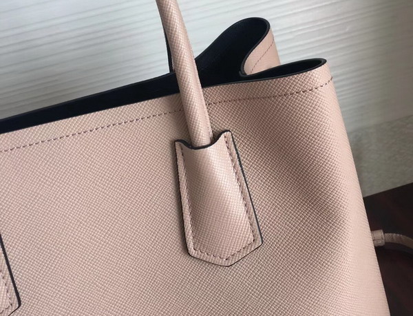 Prada Saffiano Leather Tote Bag in Light Pink