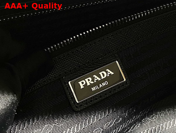 Prada Saffiano Leather Travel Bag in Black 2VC018 Replica