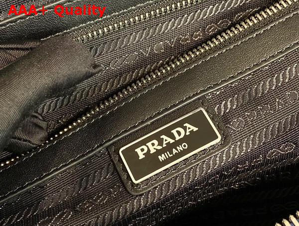 Prada Saffiano Leather Travel Bag in Blue 2VC018 Replica