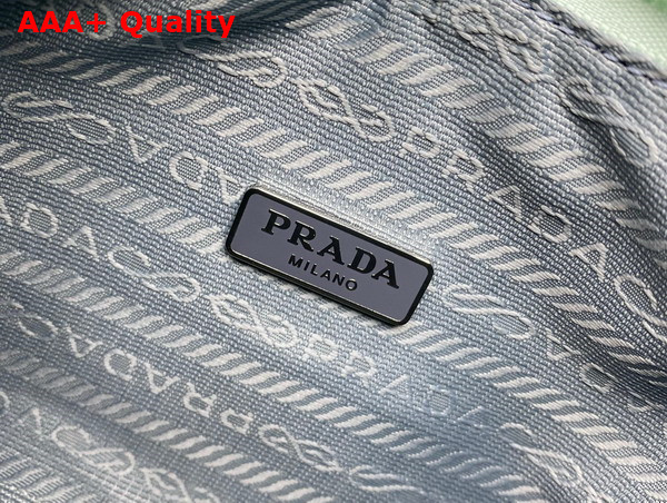 Prada Satin Mini Bag with Artificial Crystals Green 1NE515 Replica