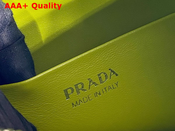 Prada Small Brushed Leather Prada Supernova Handbag in Ivy 1BA366 Replica