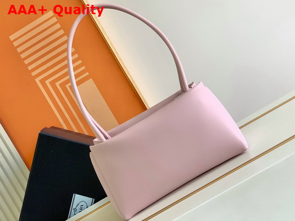 Prada Small Leather Bag in Alabaster Pink 1BA368 Replica