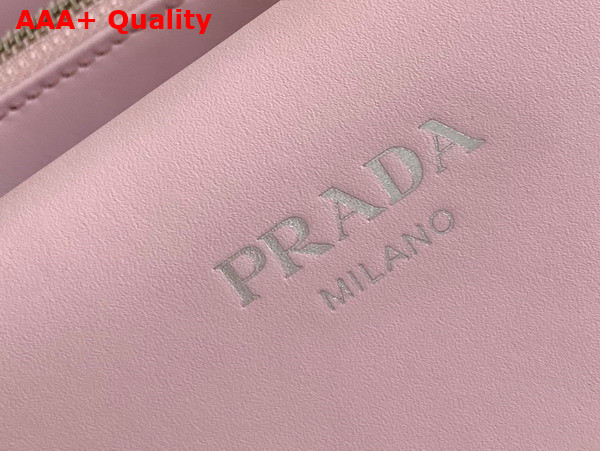 Prada Small Leather Bag in Alabaster Pink 1BA368 Replica