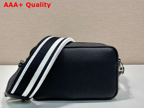 Prada Small Leather Bag in Black 1BH192 Replica