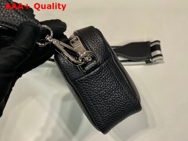 Prada Small Leather Bag in Black 1BH192 Replica