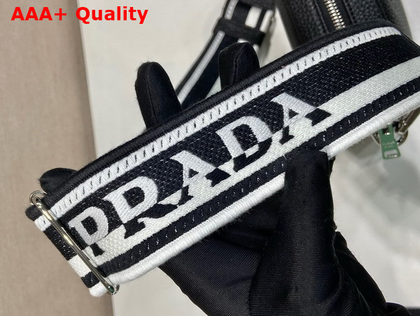 Prada Small Leather Bag in Black 1BH192 Replica