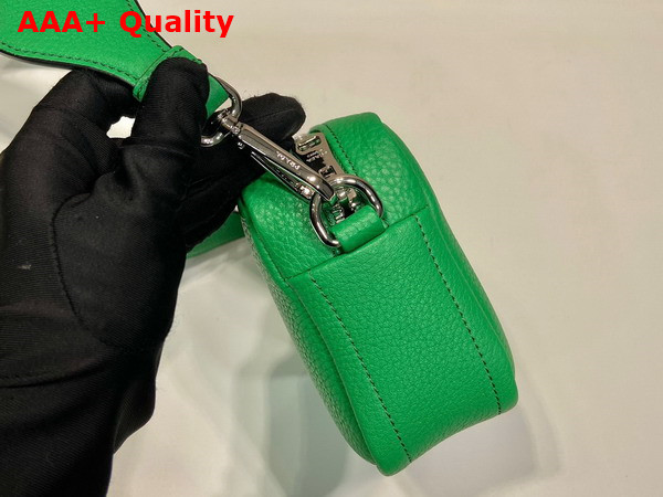 Prada Small Leather Bag in Green 1BH192 Replica