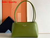 Prada Small Leather Bag in Ivy 1BA368 Replica