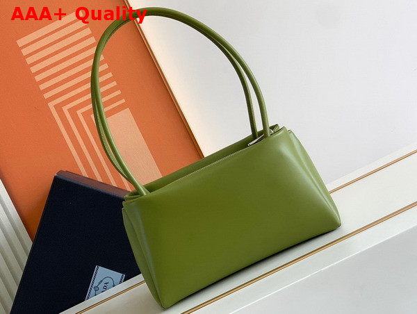 Prada Small Leather Bag in Ivy 1BA368 Replica