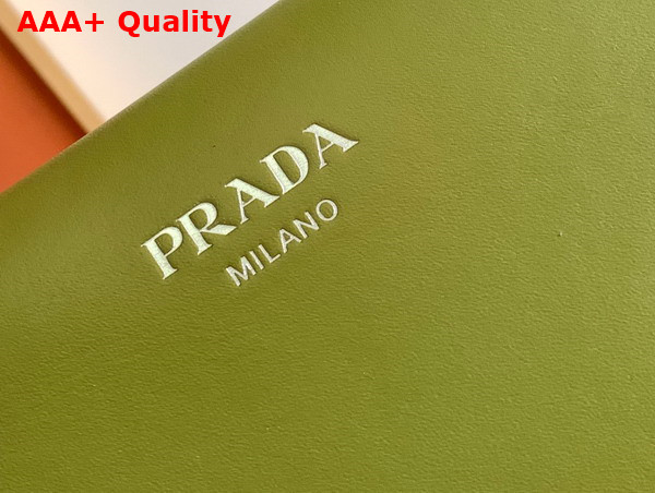 Prada Small Leather Bag in Ivy 1BA368 Replica