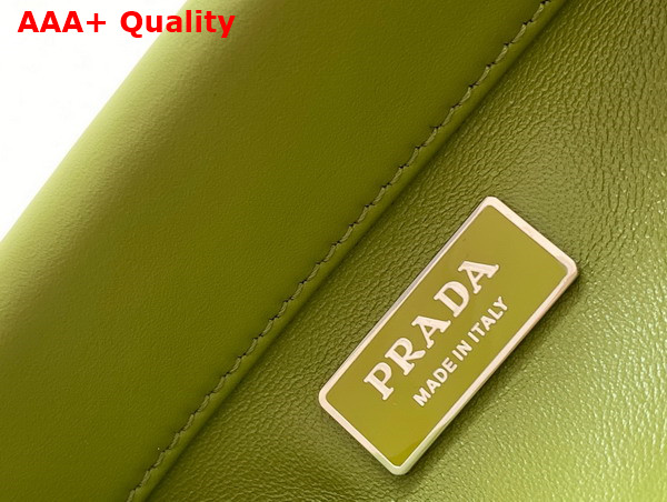 Prada Small Leather Bag in Ivy 1BA368 Replica