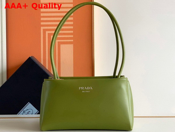 Prada Small Leather Bag in Ivy 1BA368 Replica