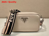 Prada Small Leather Bag in Water Lily 1BH192 Replica