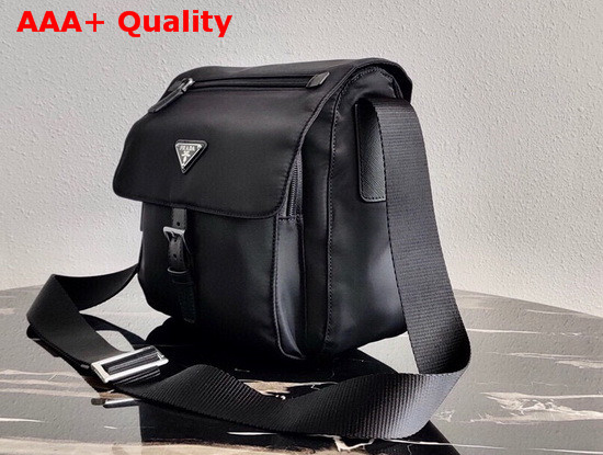 Prada Small Nylon Shoulder Bag in Black Replica