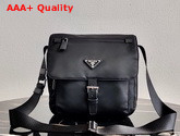 Prada Small Nylon Shoulder Bag in Black Replica