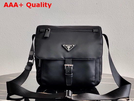 Prada Small Nylon Shoulder Bag in Black Replica