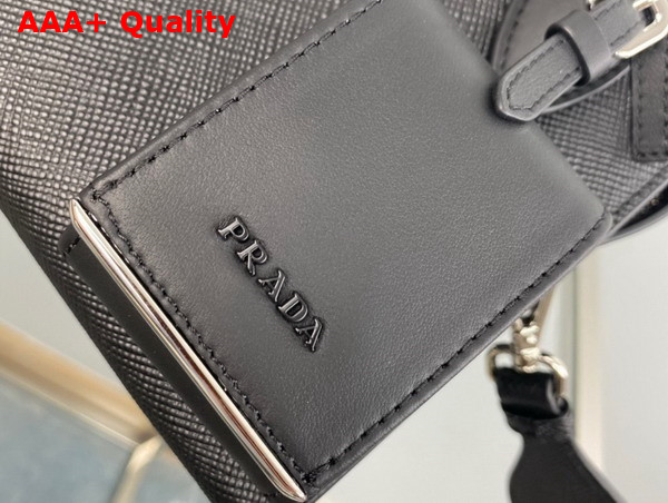 Prada Small Prada Kristen Saffiano Bag in Black 1BA269 Replica