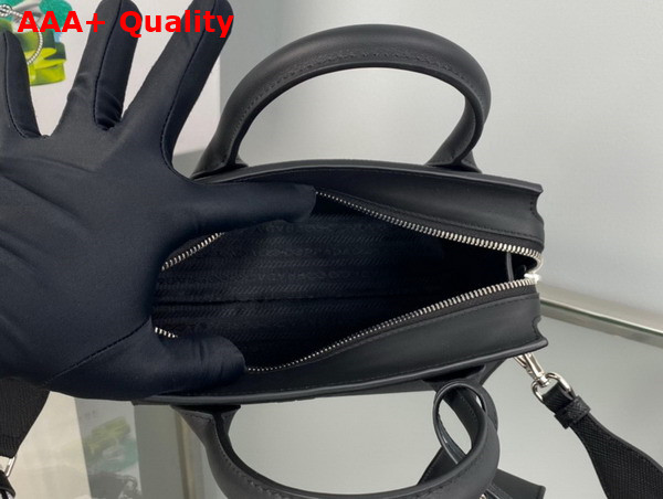 Prada Small Prada Kristen Saffiano Bag in Black 1BA269 Replica