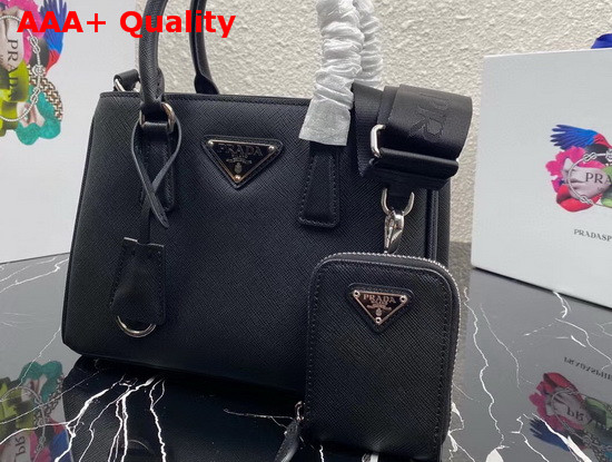 Prada Small Saffiano Leather Bag in Black Replica