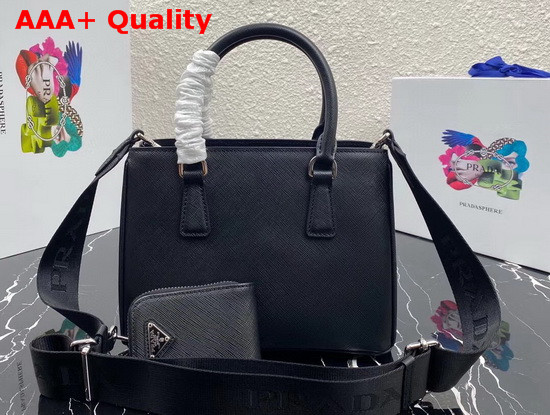 Prada Small Saffiano Leather Bag in Black Replica