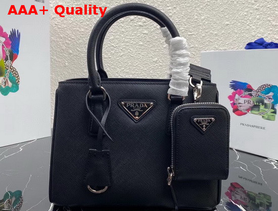 Prada Small Saffiano Leather Bag in Black Replica