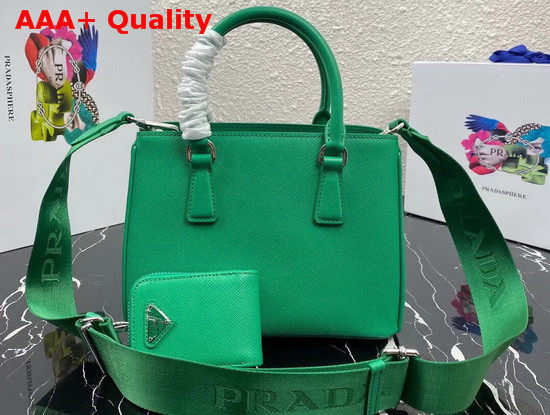 Prada Small Saffiano Leather Bag in Green Replica