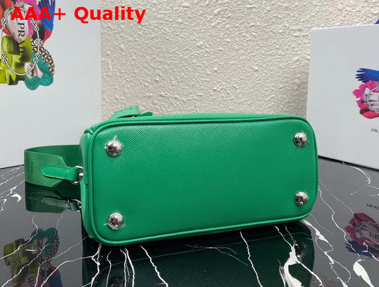 Prada Small Saffiano Leather Bag in Green Replica