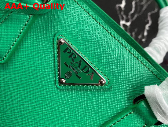 Prada Small Saffiano Leather Bag in Green Replica