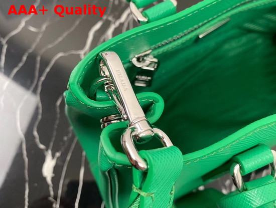 Prada Small Saffiano Leather Bag in Green Replica