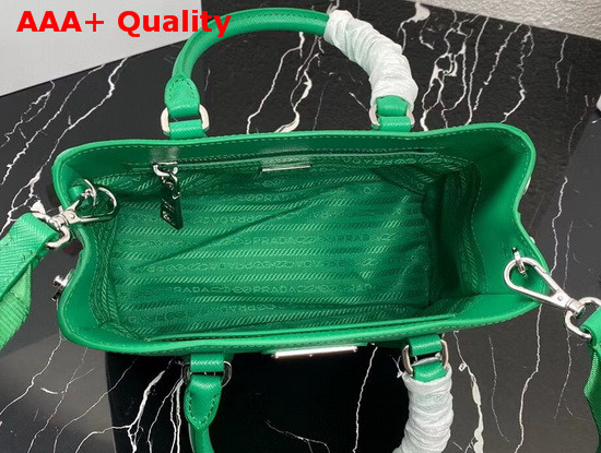 Prada Small Saffiano Leather Bag in Green Replica