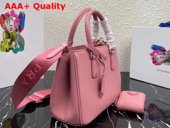 Prada Small Saffiano Leather Bag in Petal Pink Replica