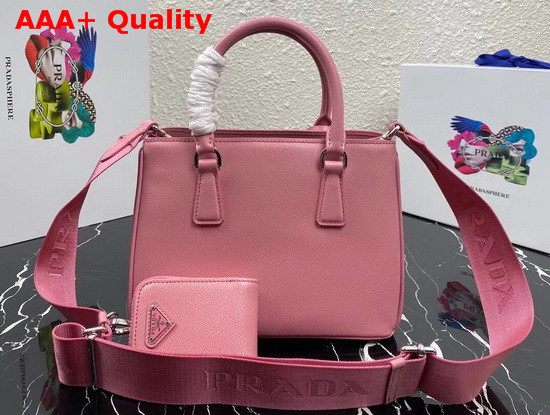 Prada Small Saffiano Leather Bag in Petal Pink Replica