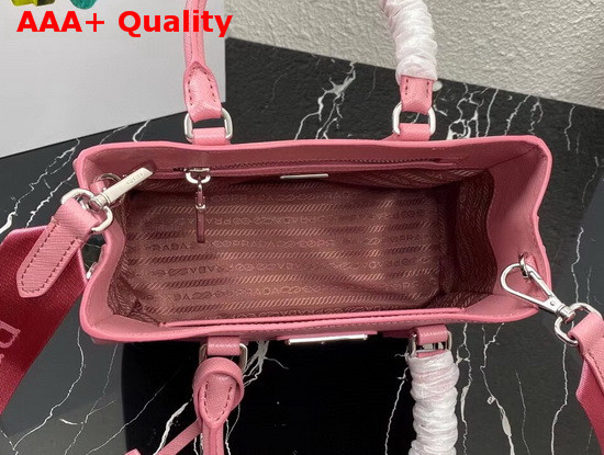 Prada Small Saffiano Leather Bag in Petal Pink Replica