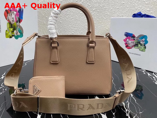 Prada Small Saffiano Leather Bag in Powder Pink Replica