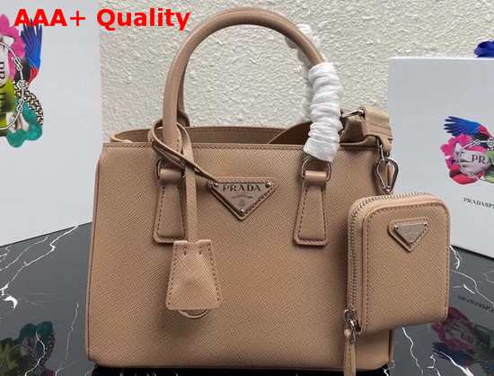 Prada Small Saffiano Leather Bag in Powder Pink Replica