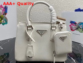 Prada Small Saffiano Leather Bag in White Replica