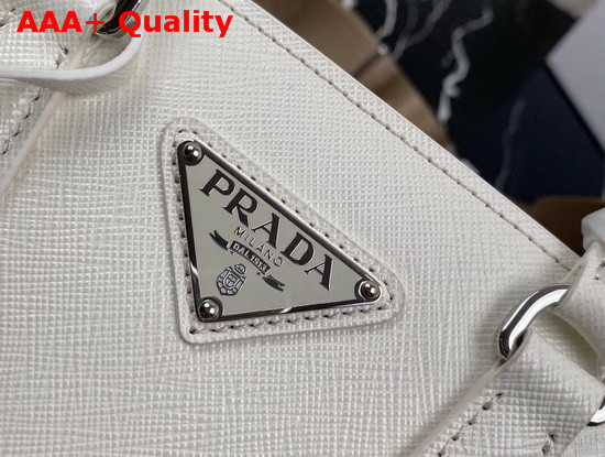 Prada Small Saffiano Leather Bag in White Replica