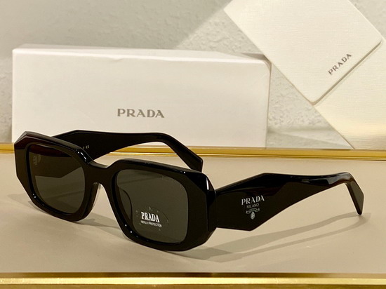 Prada Symbole Sunglasses Chalk White Acetate Frame Replica