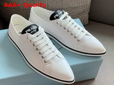 Prada Synthesis Sneakers in White 1E613M Replica