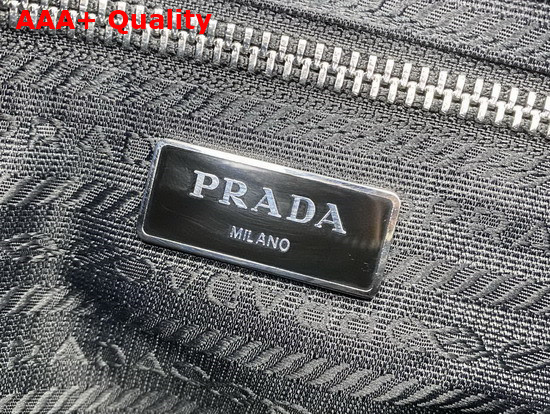 Prada System Nylon Patchwork Shoulder Bag in Black Replica