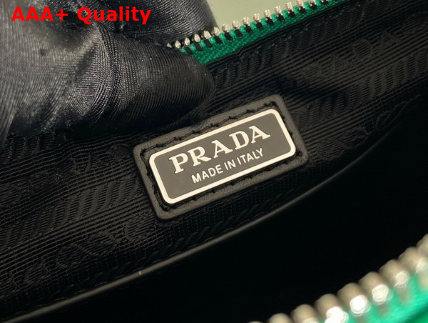 Prada Triangle Leather Bag in Mango 2VH155 Replica