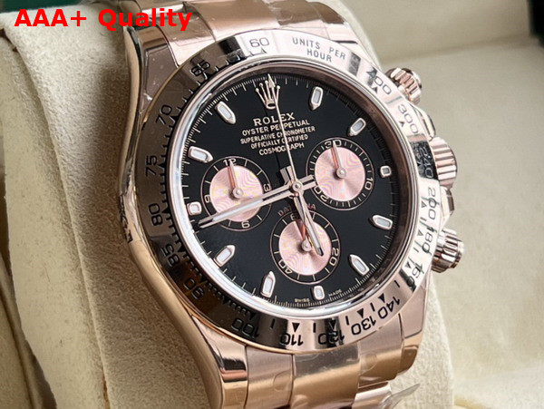 Rolex Cosmograph Daytona Oyster 40mm Everose Gold Replica