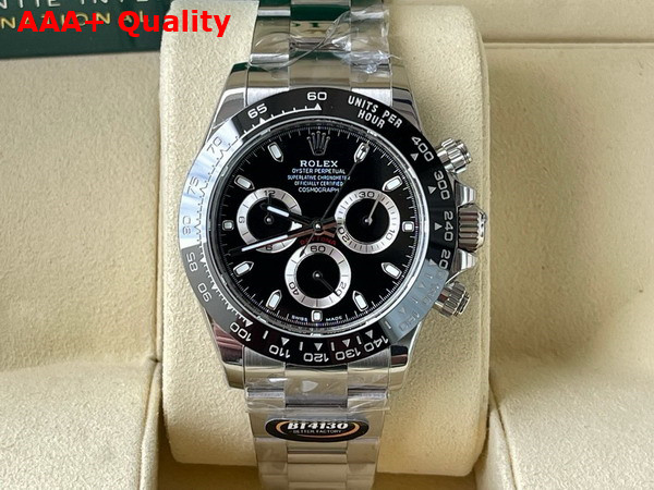 Rolex Cosmograph Daytona Oyster 40mm Oystersteel Reference 126500LN Replica