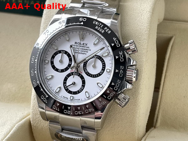 Rolex Cosmograph Daytona Oyster 40mm Platinum and Black Replica