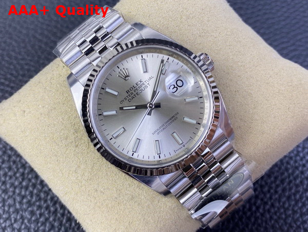 Rolex Datejust 36 Oyster 36mm Oystersteel and White Gold Reference 126234 Replica