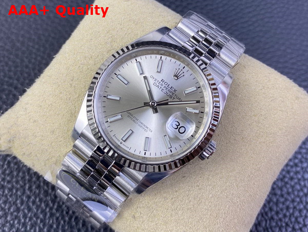 Rolex Datejust 36 Oyster 36mm Oystersteel and White Gold Reference 126234 Replica