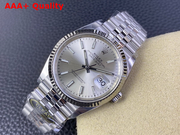 Rolex Datejust 36 Oyster 36mm Oystersteel and White Gold Reference 126234 Replica