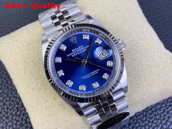 Rolex Datejust 36 Oyster 36mm Oystersteel and White Gold Reference 126334 Replica