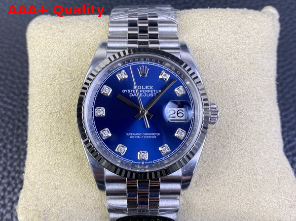 Rolex Datejust 36 Oyster 36mm Oystersteel and White Gold Reference 126334 Replica